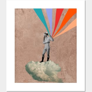 Surreal dream in long johns Posters and Art